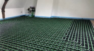 Vloerverwarming door WARP Systems
