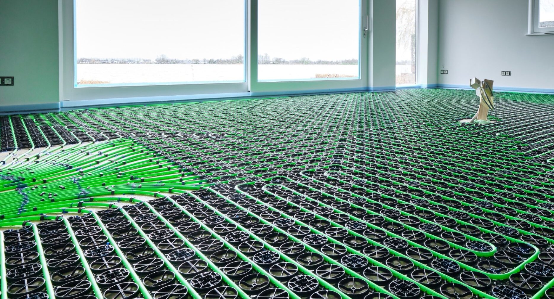 Vloerverwarming van WARP Systems
