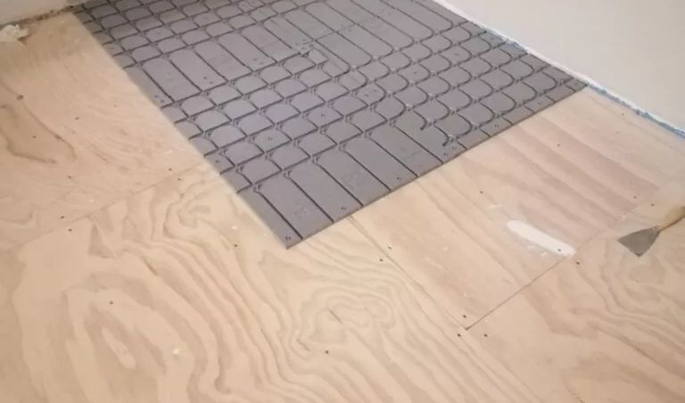 Vloerverwarming op houten vloer
